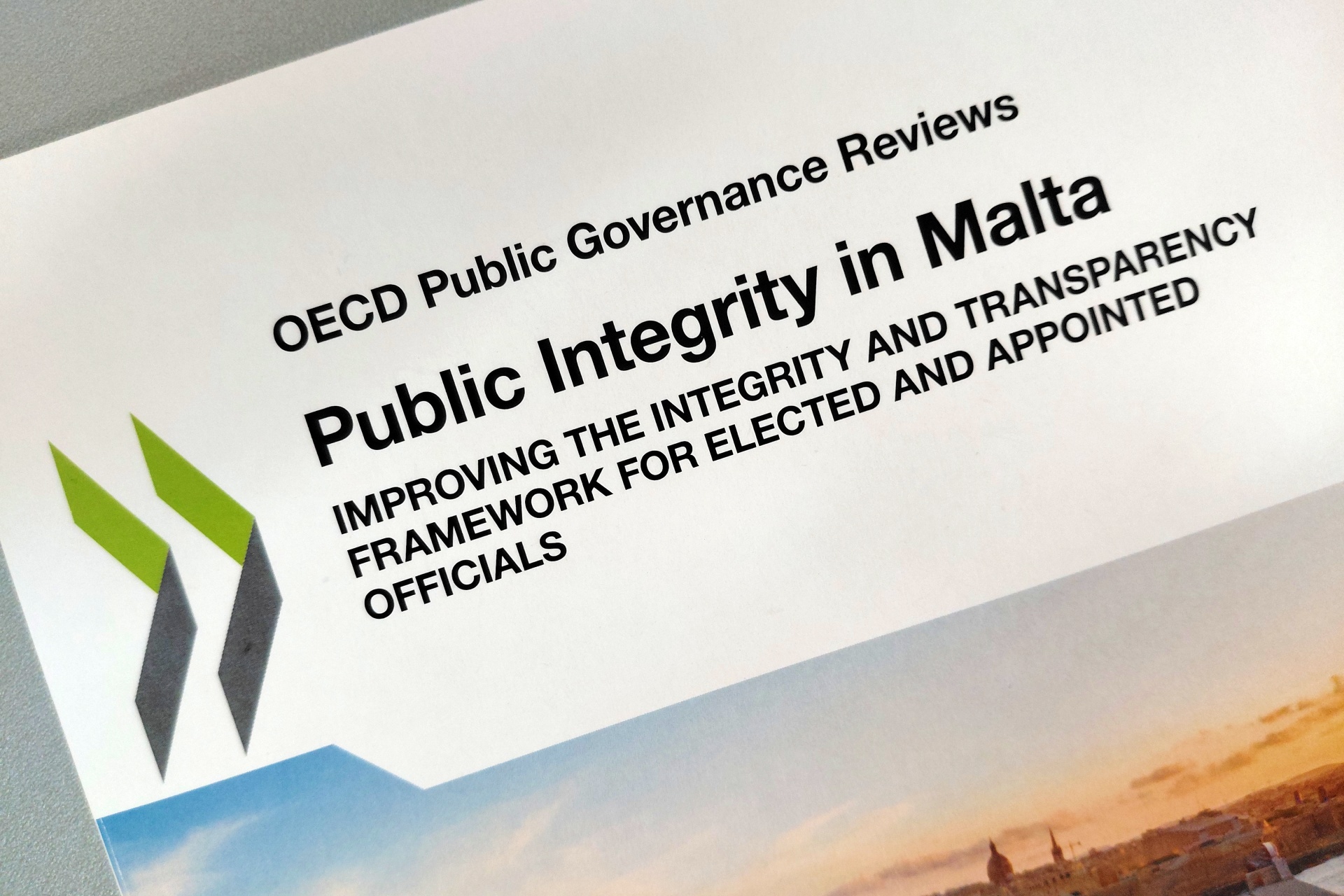 OECD report on public integrity in Malta